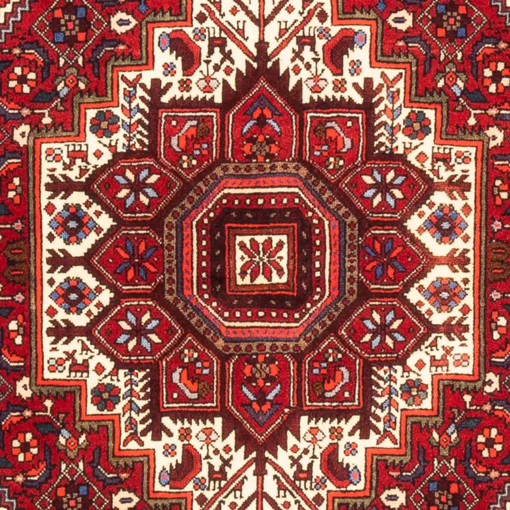Perski dywan - Nomadyczny - 155 x 100 cm - czerwony
