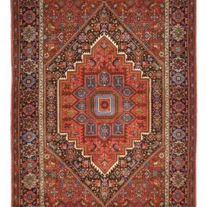 Perski dywan - Nomadyczny - 156 x 102 cm - czerwony