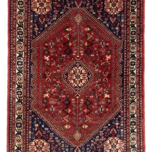 Perski dywan - Nomadyczny - 156 x 104 cm - czerwony