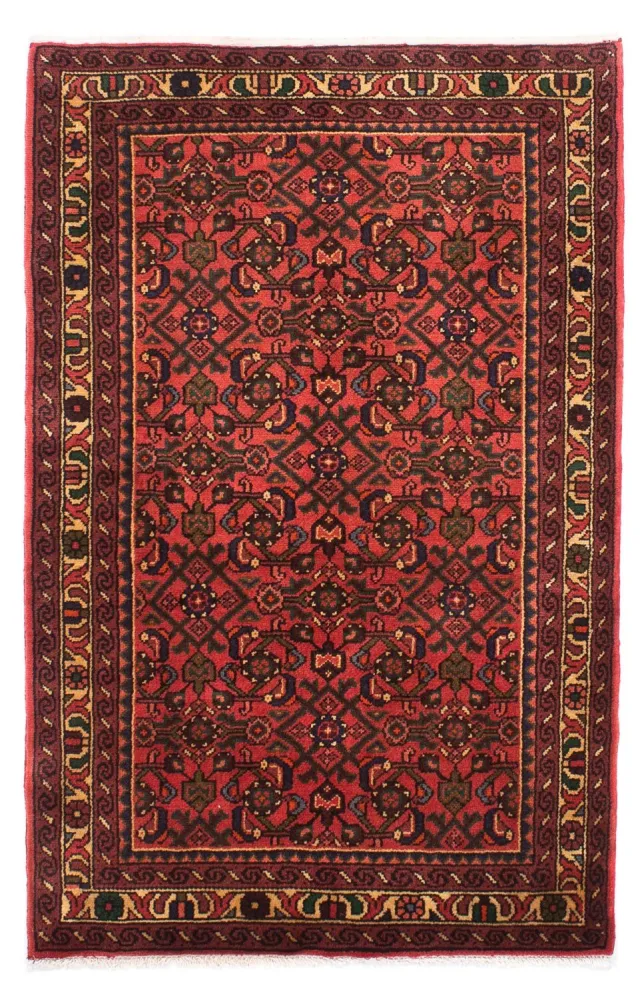 Perski dywan - Nomadyczny - 160 x 115 cm - ciemna czerwień