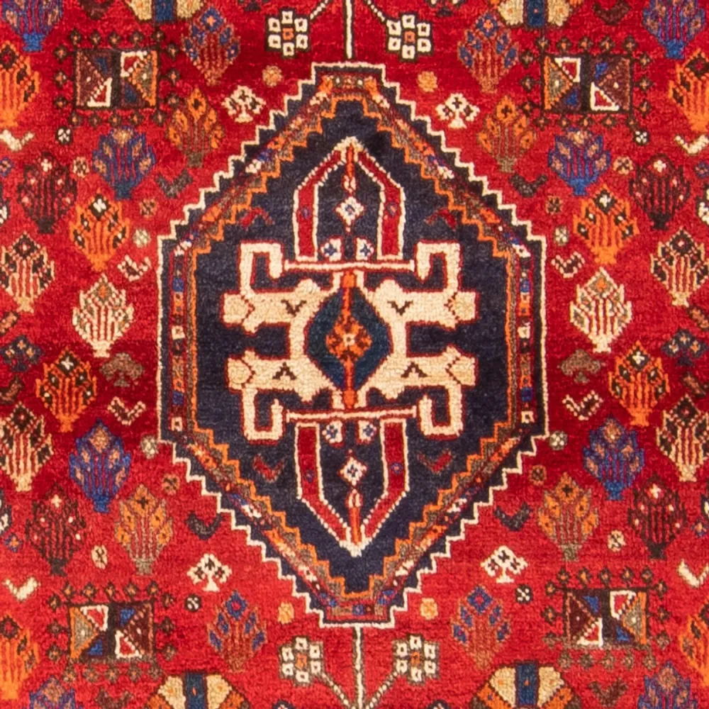 Perski dywan - Nomadyczny - 161 x 108 cm - czerwony