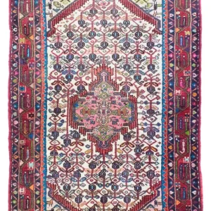 Perski dywan - Nomadyczny - 168 x 107 cm - beżowy