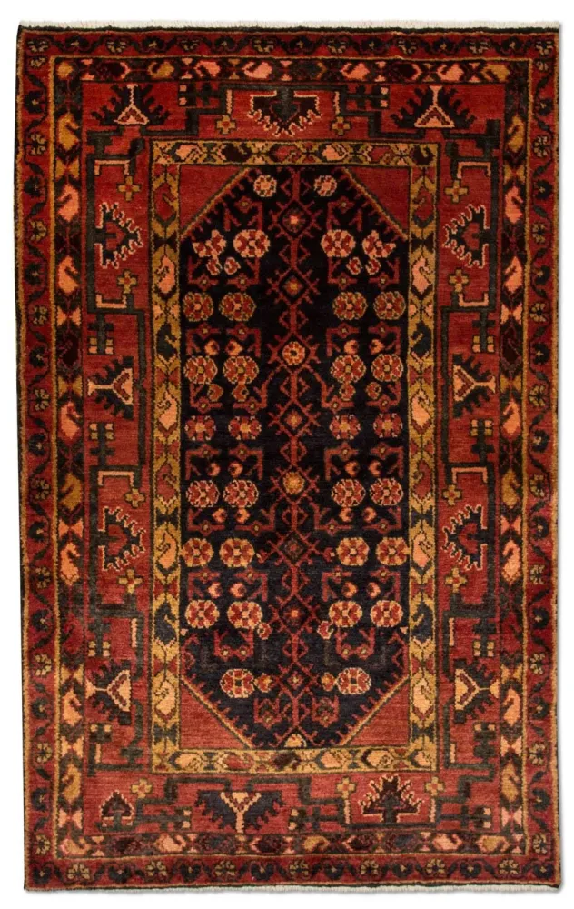 Perski dywan - Nomadyczny - 173 x 107 cm - ciemnoniebieski