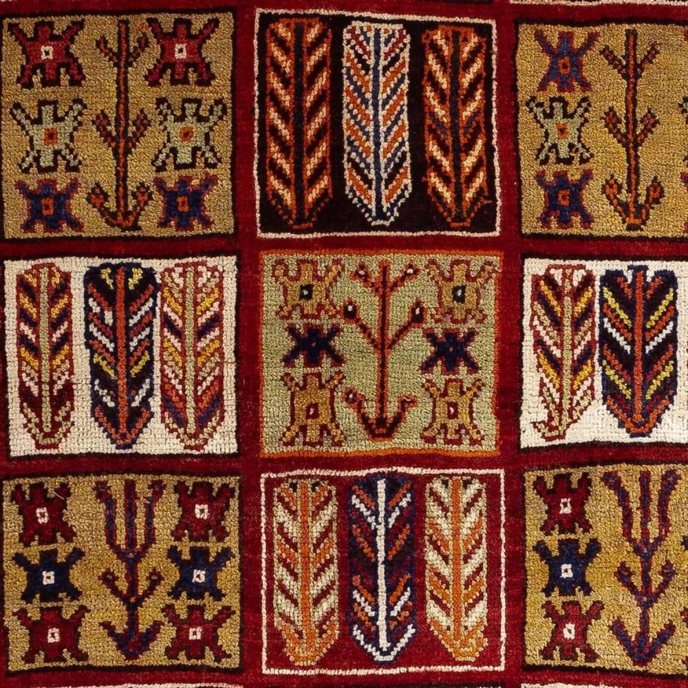 Perski dywan - Nomadyczny - 182 x 111 cm - wielokolorowy