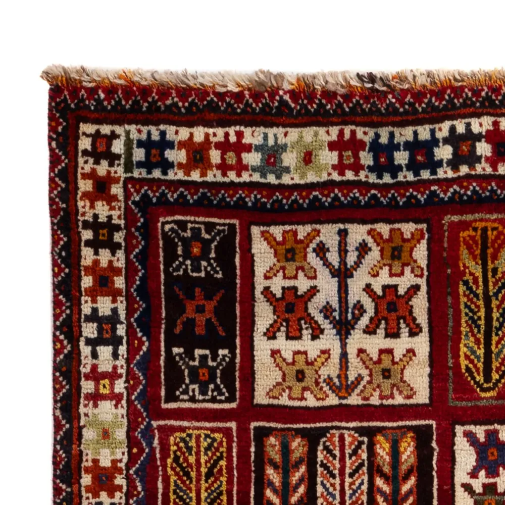 Perski dywan - Nomadyczny - 182 x 111 cm - wielokolorowy