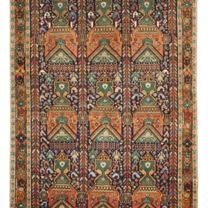 Perski dywan - Nomadyczny - 191 x 133 cm - wielokolorowy