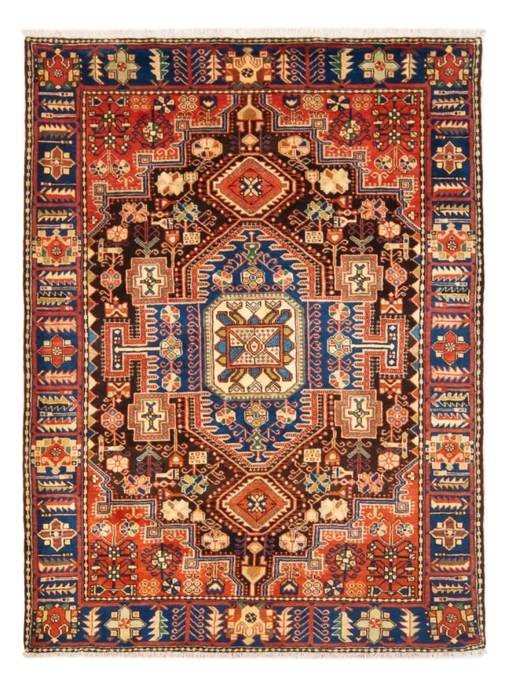 Perski dywan - Nomadyczny - 200 x 145 cm - niebieski