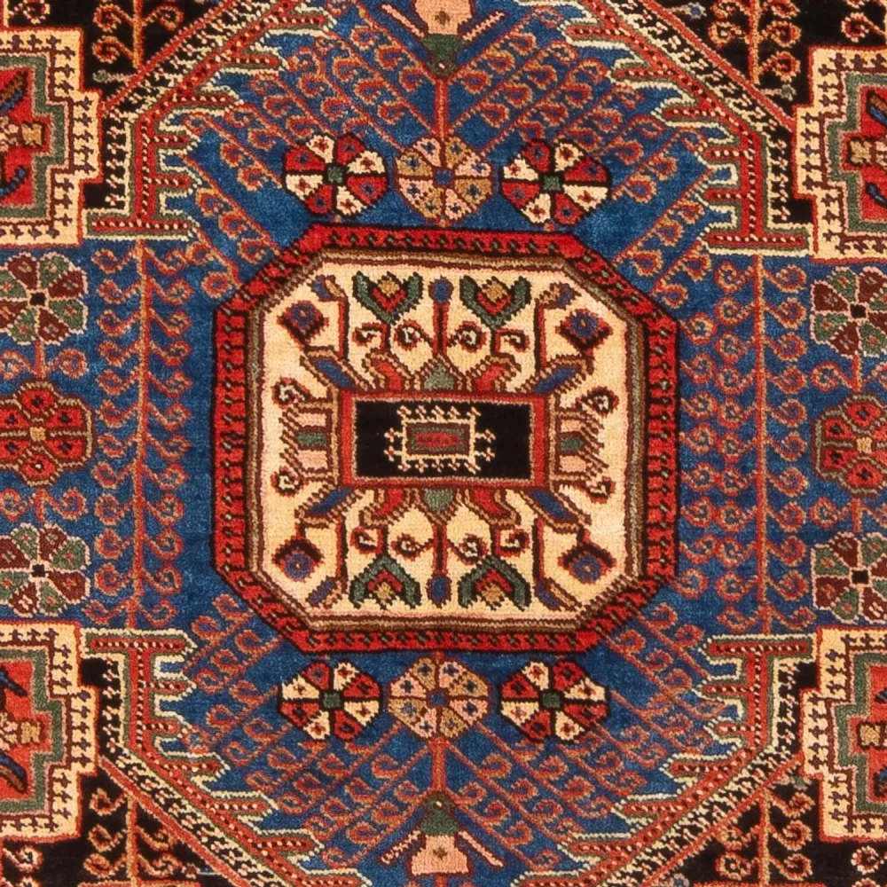 Perski dywan - Nomadyczny - 205 x 137 cm - niebieski