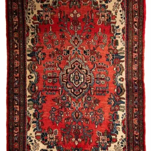 Perski dywan - Nomadyczny - 205 x 138 cm - czerwony