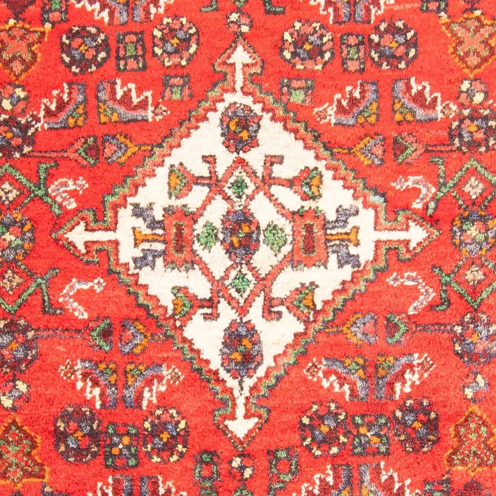Perski dywan - Nomadyczny - 207 x 135 cm - czerwony