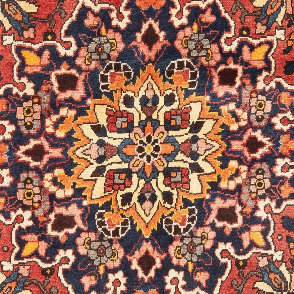 Perski dywan - Nomadyczny - 208 x 135 cm - czerwony