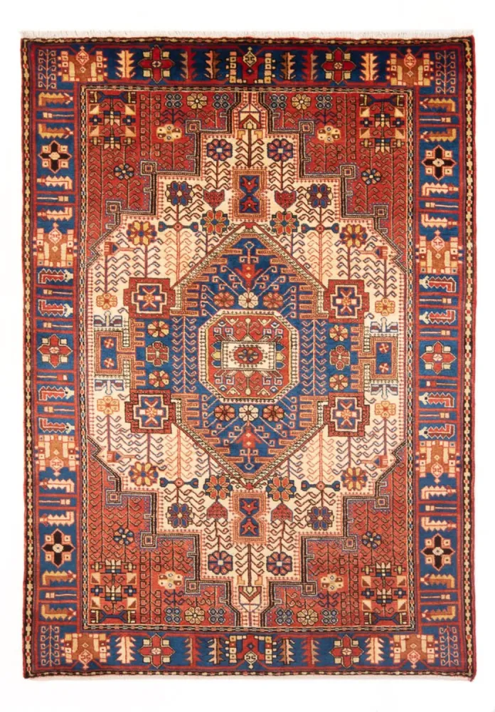 Perski dywan - Nomadyczny - 210 x 142 cm - niebieski
