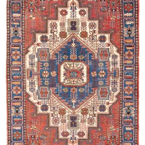Perski dywan - Nomadyczny - 210 x 142 cm - niebieski