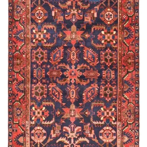 Perski dywan - Nomadyczny - 211 x 132 cm - wielokolorowy