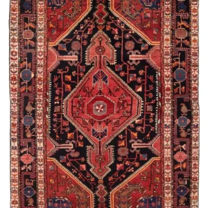Perski dywan - Nomadyczny - 215 x 135 cm - ciemnoniebieski