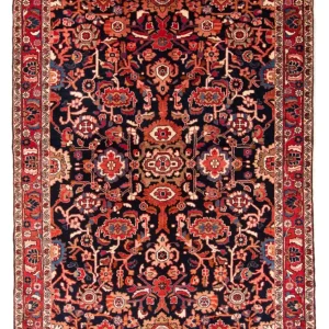 Perski dywan - Nomadyczny - 220 x 157 cm - ciemnoniebieski