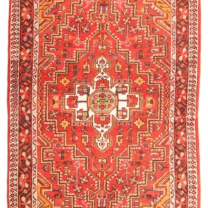 Perski dywan - Nomadyczny - 234 x 151 cm - jasna czerwień