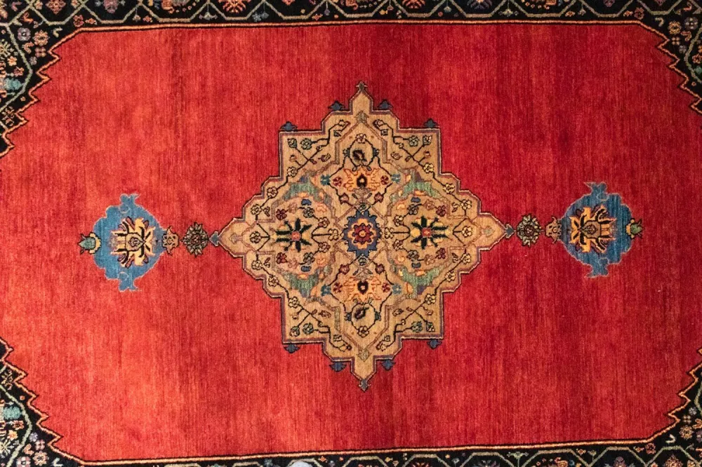 Perski dywan - Nomadyczny - 242 x 162 cm - czerwony