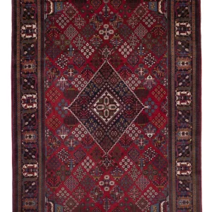 Perski dywan - Nomadyczny - 248 x 160 cm - ciemna czerwień