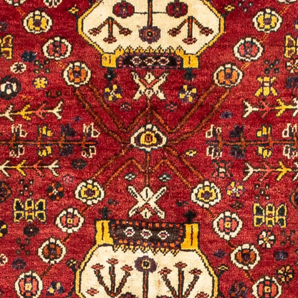 Perski dywan - Nomadyczny - 250 x 153 cm - ciemna czerwień