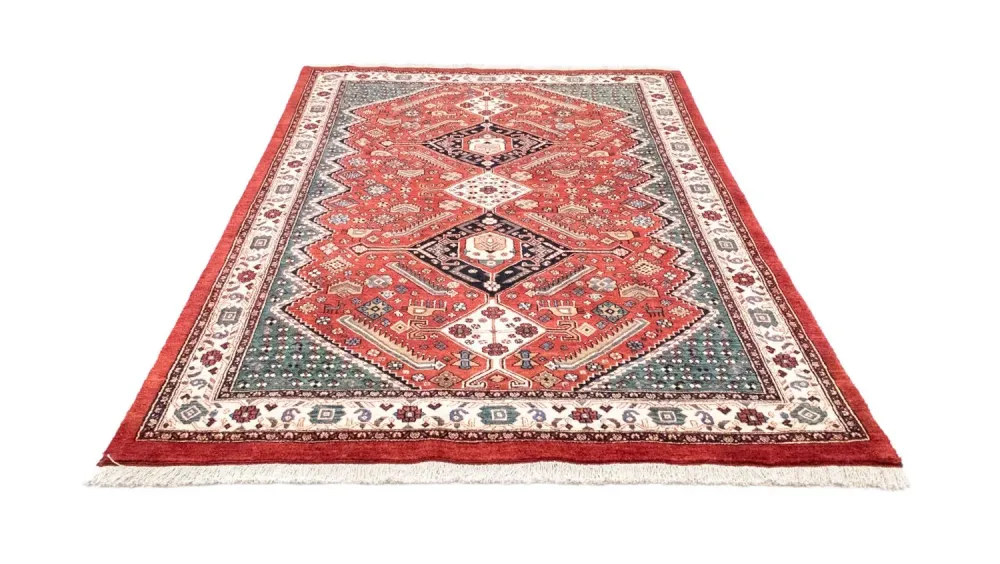 Perski dywan - Nomadyczny - 250 x 160 cm - czerwony