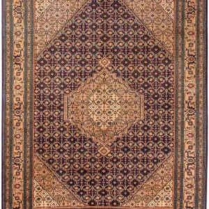 Perski dywan - Nomadyczny - 256 x 195 cm - niebieski