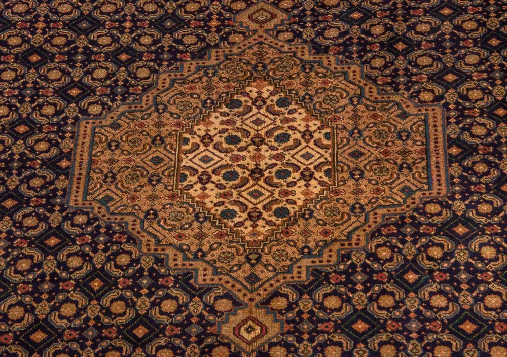 Perski dywan - Nomadyczny - 256 x 195 cm - niebieski