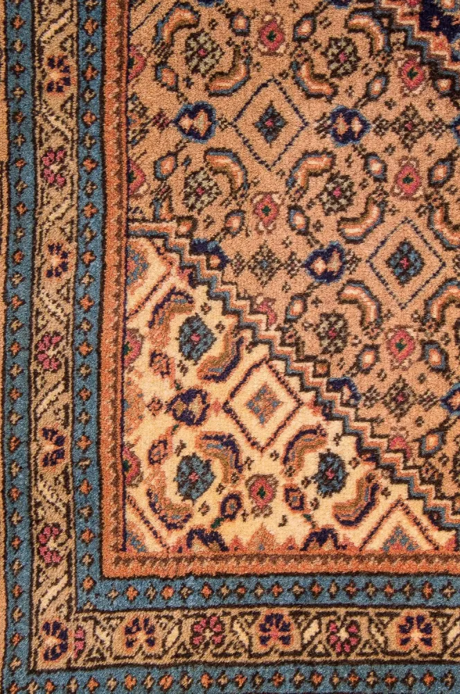 Perski dywan - Nomadyczny - 256 x 195 cm - niebieski