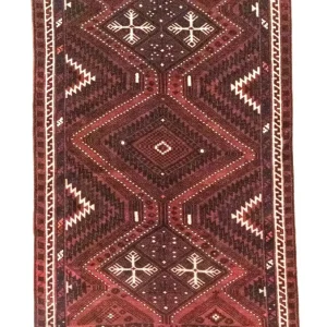 Perski dywan - Nomadyczny - 270 x 175 cm - brązowy