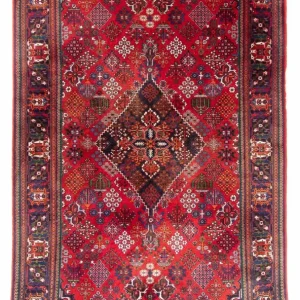 Perski dywan - Nomadyczny - 280 x 168 cm - czerwony