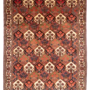 Perski dywan - Nomadyczny - 287 x 207 cm - brązowy