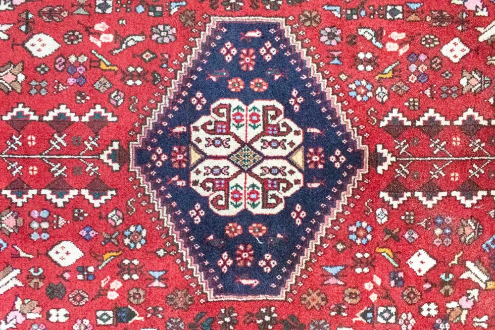 Perski dywan - Nomadyczny - 295 x 202 cm - czerwony
