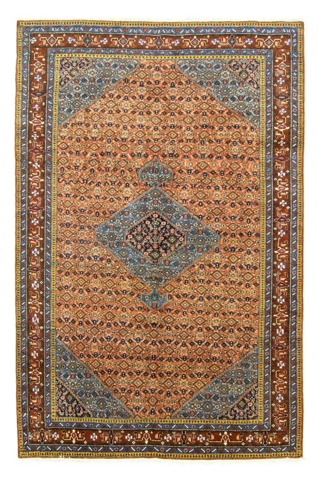 Perski dywan - Nomadyczny - 295 x 203 cm - rdza