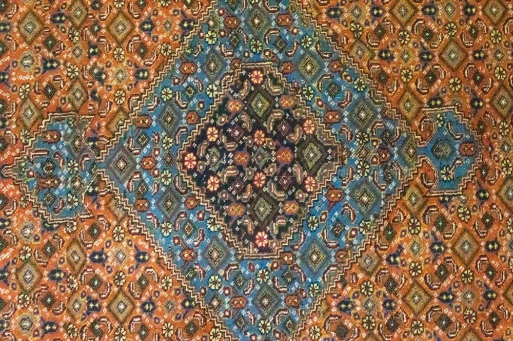 Perski dywan - Nomadyczny - 295 x 203 cm - rdza