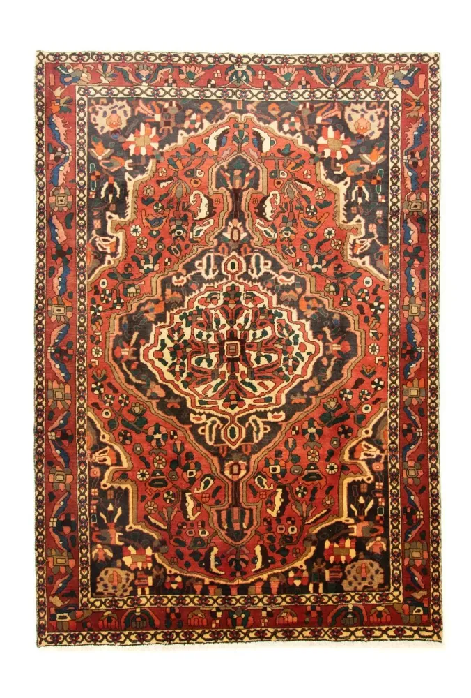 Perski dywan - Nomadyczny - 300 x 205 cm - niebieski