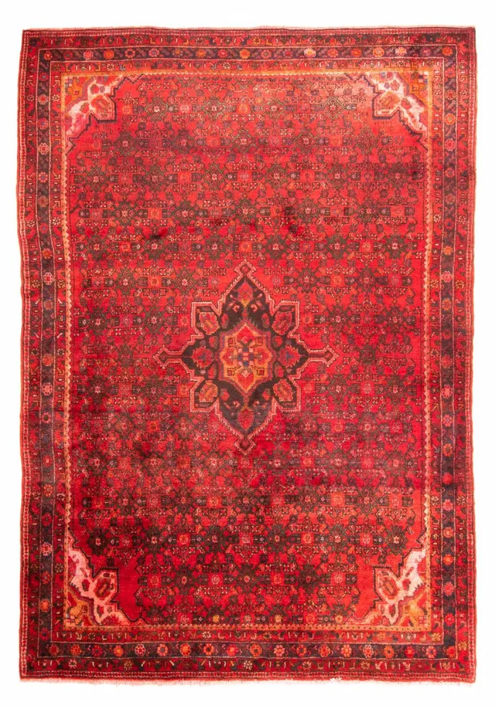 Perski dywan - Nomadyczny - 302 x 214 cm - ciemna czerwień