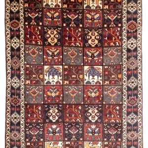 Perski dywan - Nomadyczny - 305 x 210 cm - ciemnoniebieski