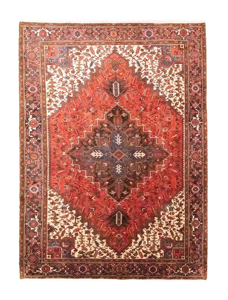 Perski dywan - Nomadyczny - 319 x 230 cm - pomarańczowy