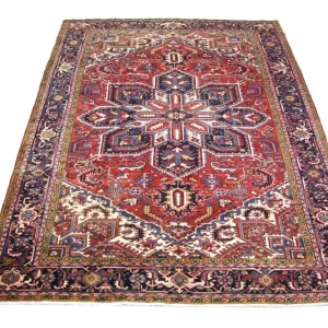 Perski dywan - Nomadyczny - 330 x 254 cm - niebieski