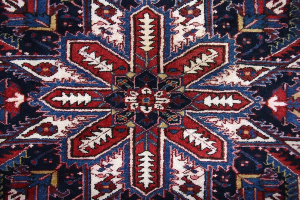 Perski dywan - Nomadyczny - 330 x 254 cm - niebieski