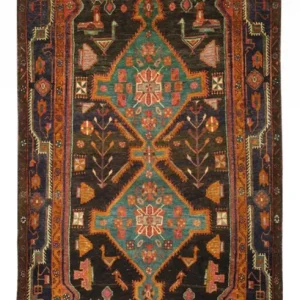Perski dywan - Nomadyczny - 336 x 168 cm - wielokolorowy