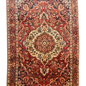 Perski dywan - Nomadyczny - 340 x 215 cm - czerwony