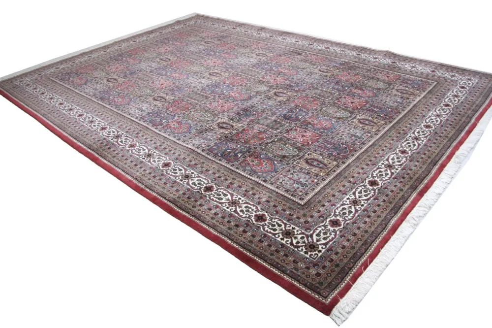 Perski dywan - Nomadyczny - 351 x 256 cm - niebieski