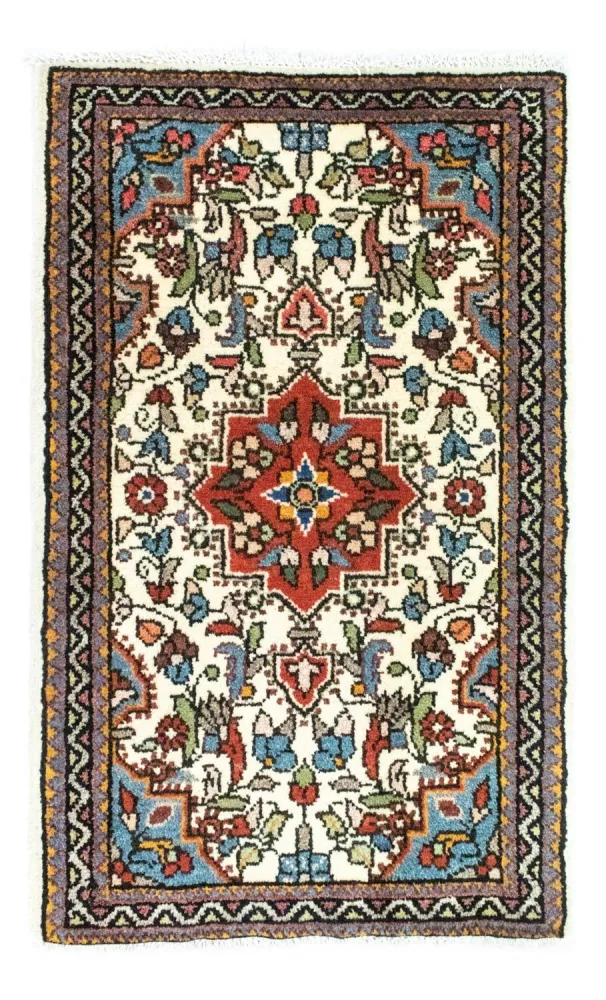 Perski dywan - Nomadyczny - 90 x 60 cm - beżowy