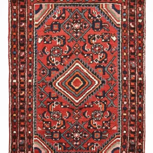 Perski dywan - Nomadyczny - 85 x 60 cm - czerwony