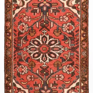 Perski dywan - Nomadyczny - 89 x 59 cm - czerwony