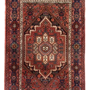 Perski dywan - Nomadyczny - 72 x 52 cm - czerwony