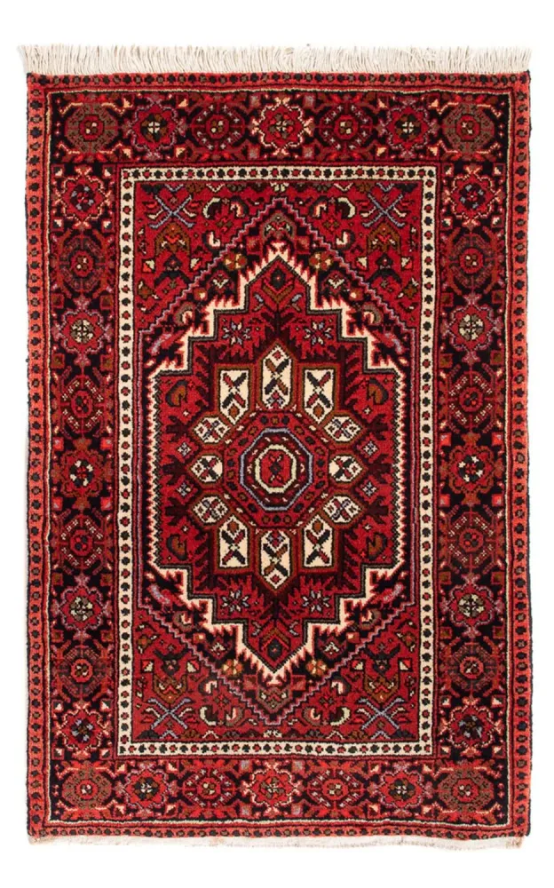 Perski dywan - Nomadyczny - 95 x 60 cm - czerwony