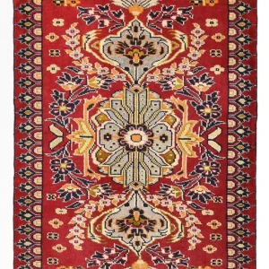 Perski dywan - Nomadyczny - 91 x 62 cm - czerwony
