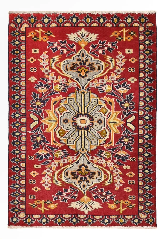Perski dywan - Nomadyczny - 91 x 62 cm - czerwony